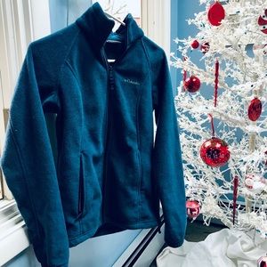 Columbia fleece full zip jacket